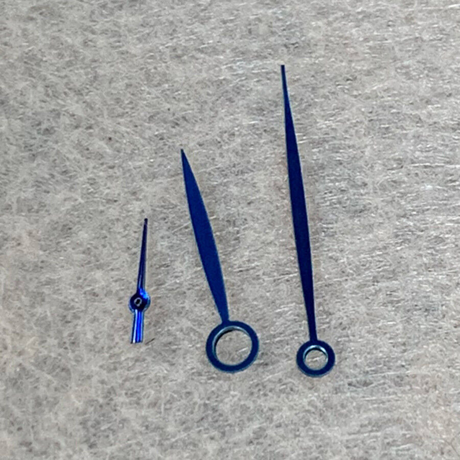 No Luminous Blue Watch Hands Sets for ETA6497/6498 ST3600/ST3620 Movement