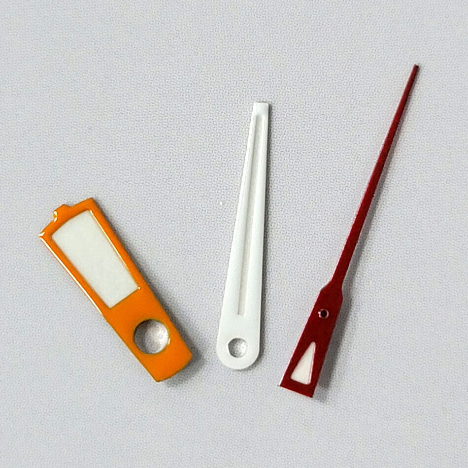 Green Luminous Watch Hands Sets for NH35A/NH36A/4R36 Movement 3 Hands 7/11/12mm