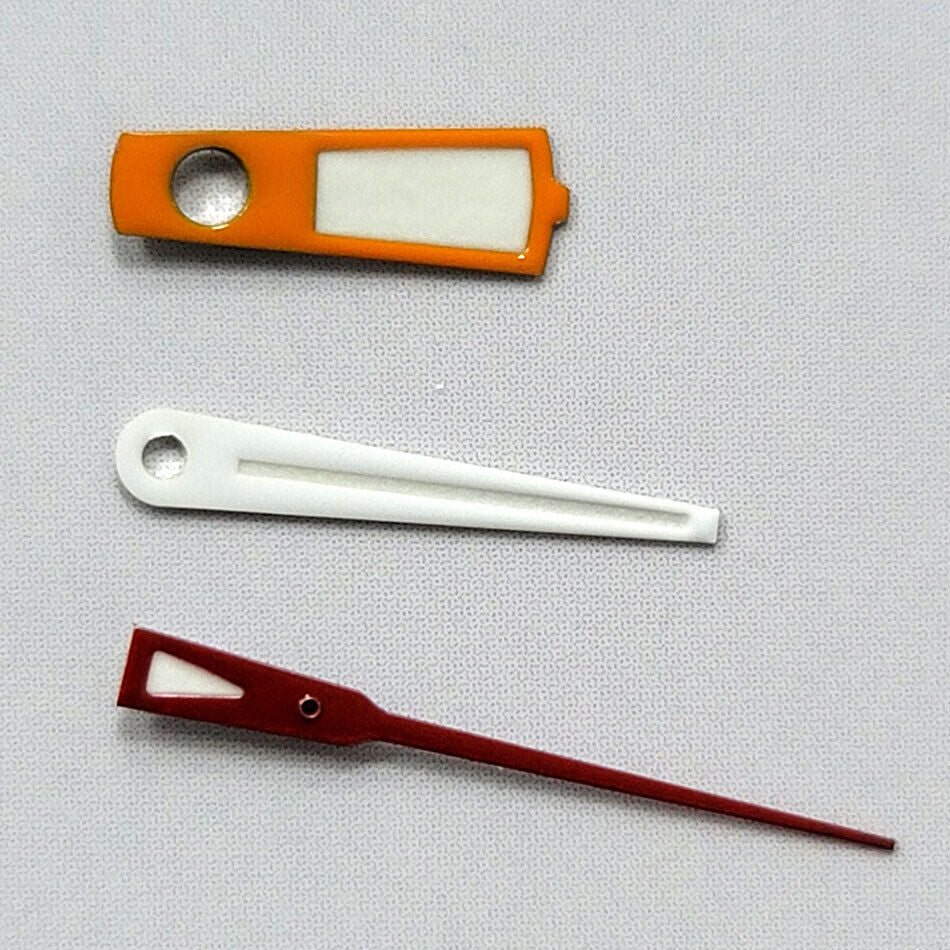 Green Luminous Watch Hands Sets for NH35A/NH36A/4R36 Movement 3 Hands 7/11/12mm