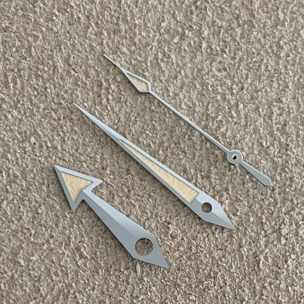 Green Luminous Sharp End Watch Hands Sets for NH35A/NH36A Movement B21-B