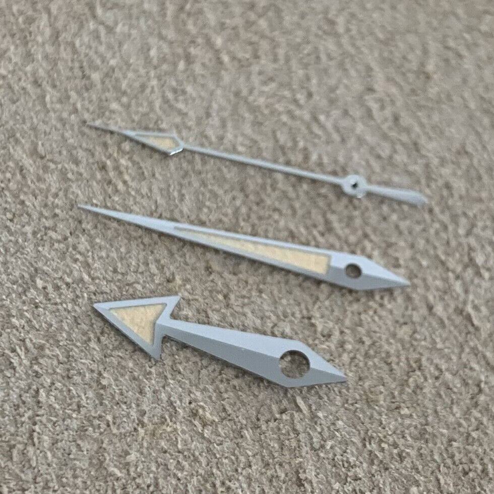 Green Luminous Sharp End Watch Hands Sets for NH35A/NH36A Movement B21-B