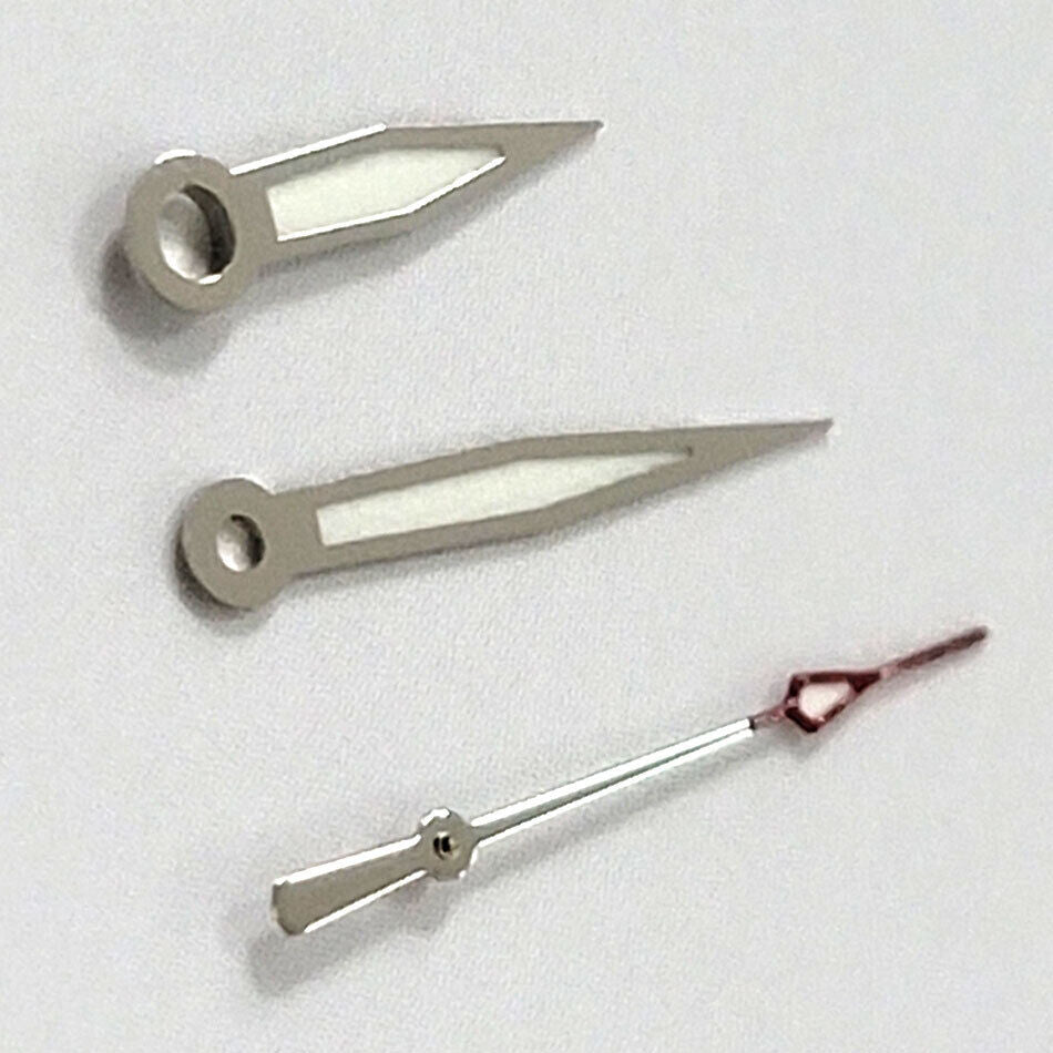 Green Luminous Watch Hands Sets for NH35A/NH36A/4R36 Movement 8.5/12/12mm