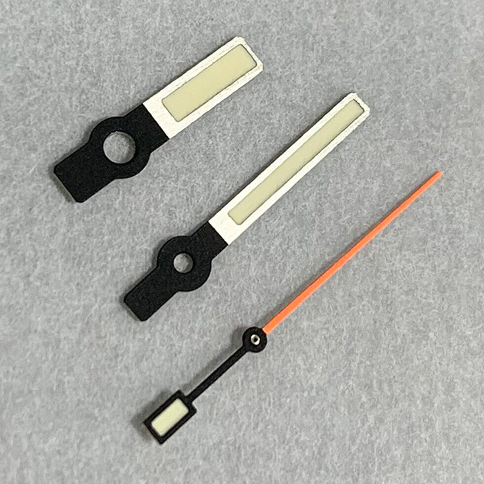 Green Luminous Three Hands Watch Hands Sets for NH35A/NH36A Movement B23