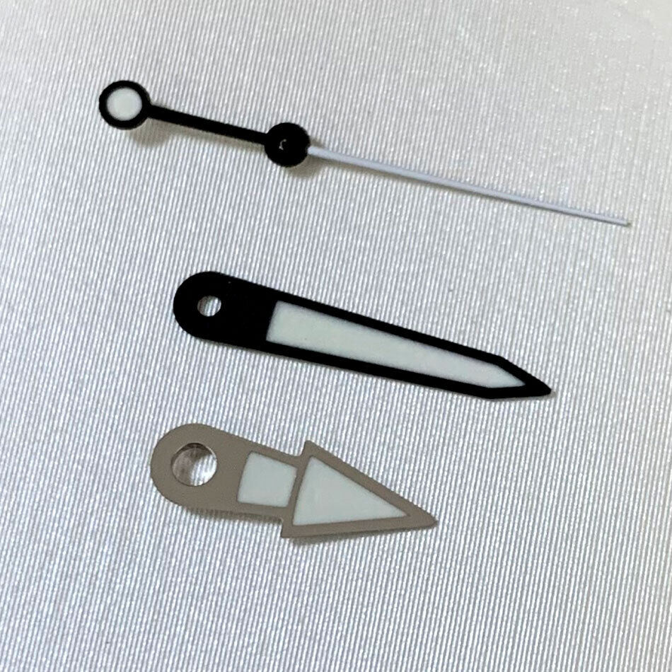 Green Luminous Watch Hands Sets for NH35A/NH36A/4R36 Movement 8.5/12.5/12.5mm A9