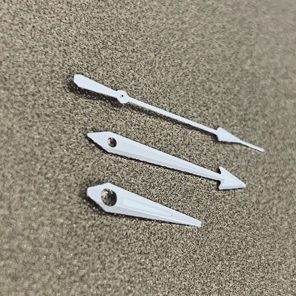 Blue Luminous Silver Second Watch Hands Sets for NH35A/NH36A/4R/7S Movement BB6