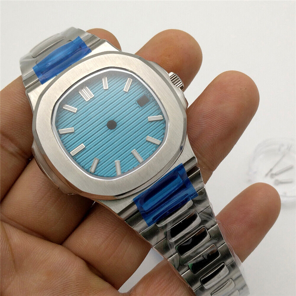 40mm Watch Strap Watch Case+Dial Sapphire Glass Waterproof For NH35A/NH36