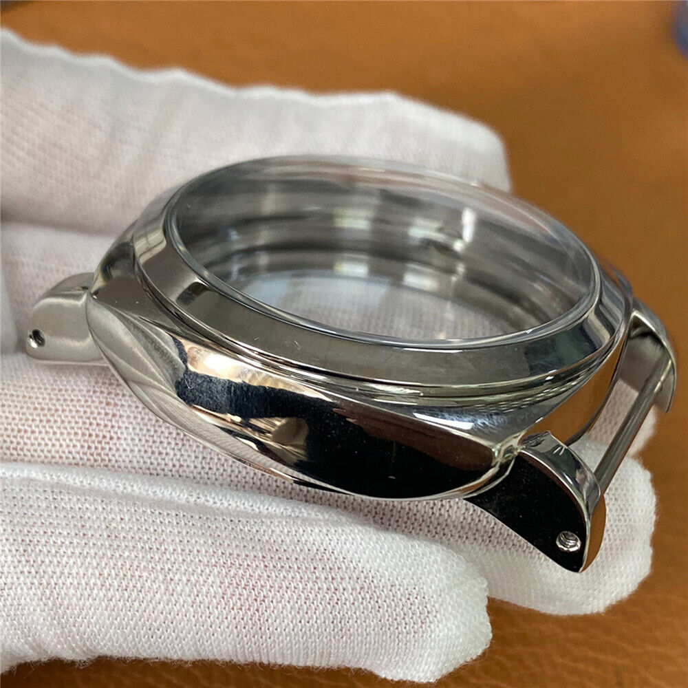 47mm PAM 316L Stainless Steel Watch Case for ETA 6497/6498 for ST3600 ST3620