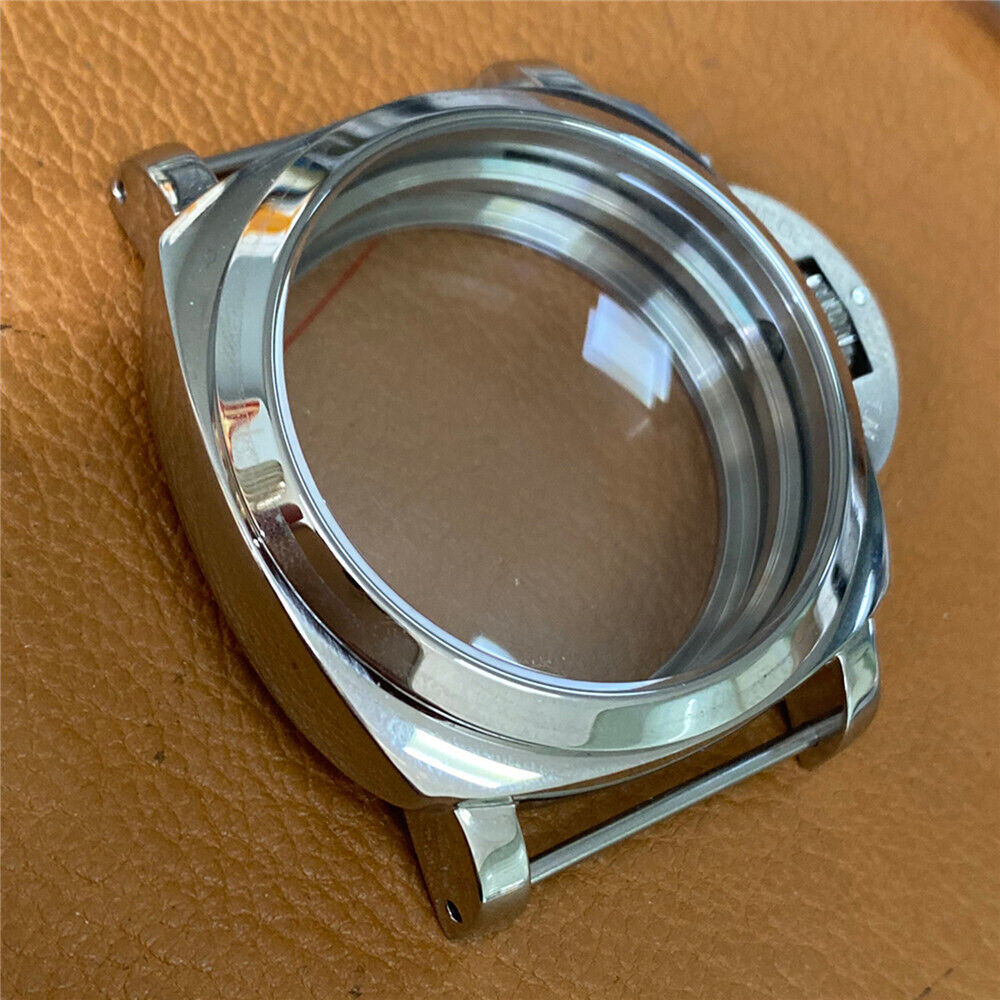 47mm PAM 316L Stainless Steel Watch Case for ETA 6497/6498 for ST3600 ST3620