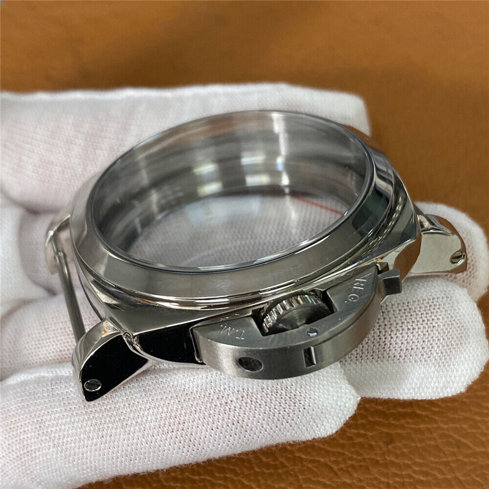 47mm PAM 316L Stainless Steel Watch Case for ETA 6497/6498 for ST3600 ST3620