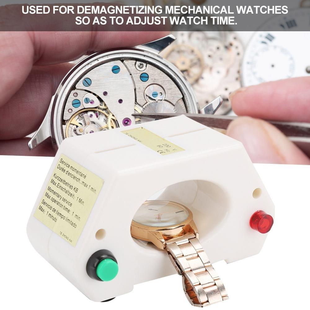 Mechanical Watch Demagnetizer Adjusting Watchmaker Watch Repair Tool 115-230V