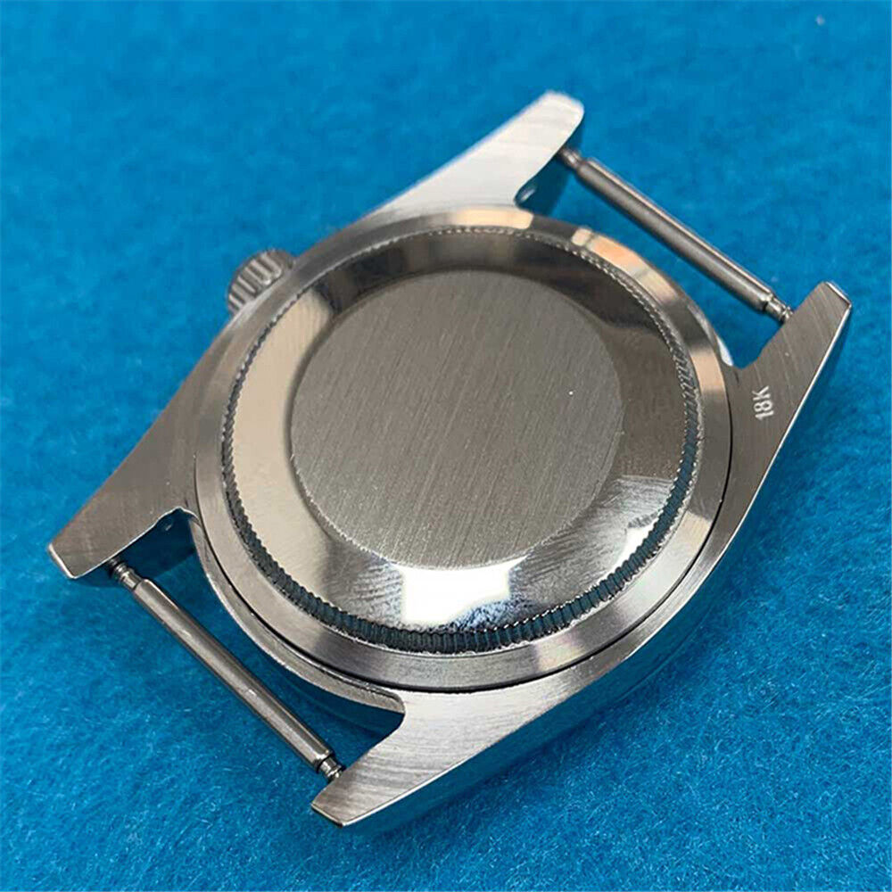 36MM Steel Watch Case Mineral Glass Mirror Case for Miyota 8215/2813/8205/8200