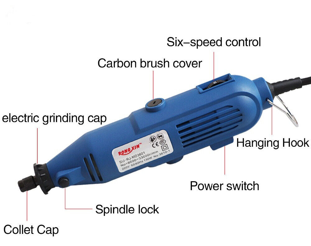Miniature Electric Grinding Electric Grinding Machine Polishing Cutting Drilling