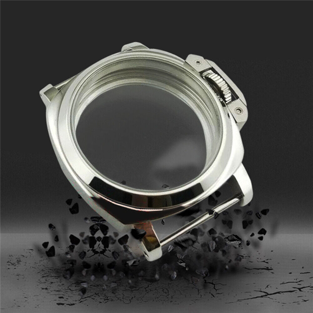 44MM Watch Case for ETA6497/6498 Polished Stainless Steel for ST3600/ST3620