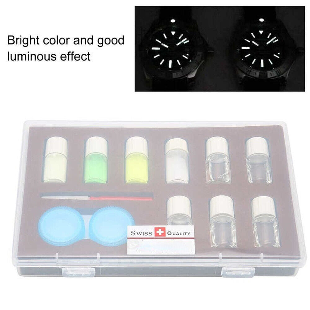 4 Colors Professional Watch Luminous Fluorescent Powder Watch Repairing Tool