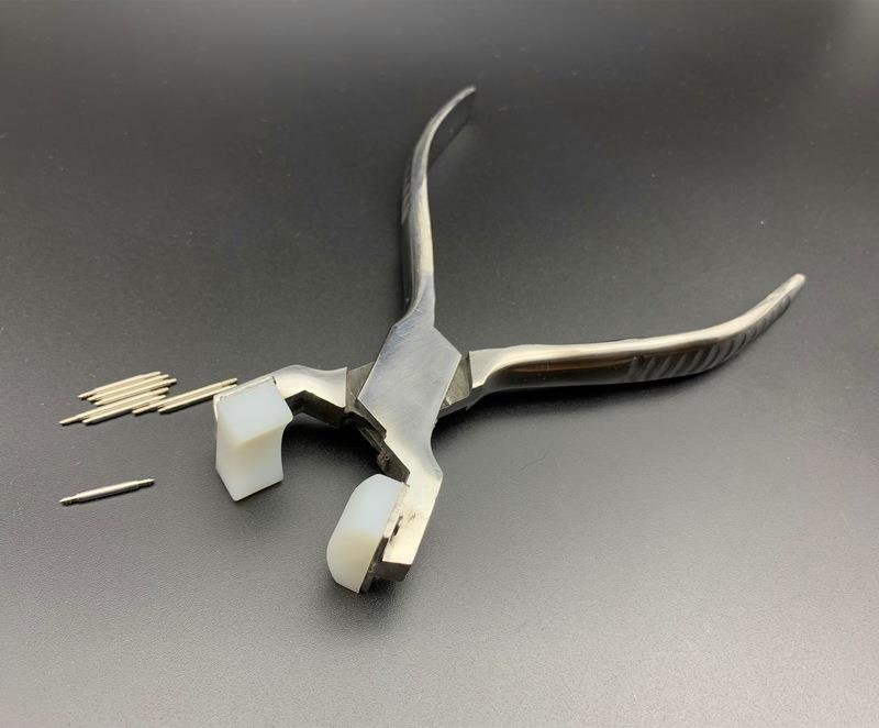Spring Shaft Pliers Watchband Steel Bracelet Ear Connecting Raw Ear Rod