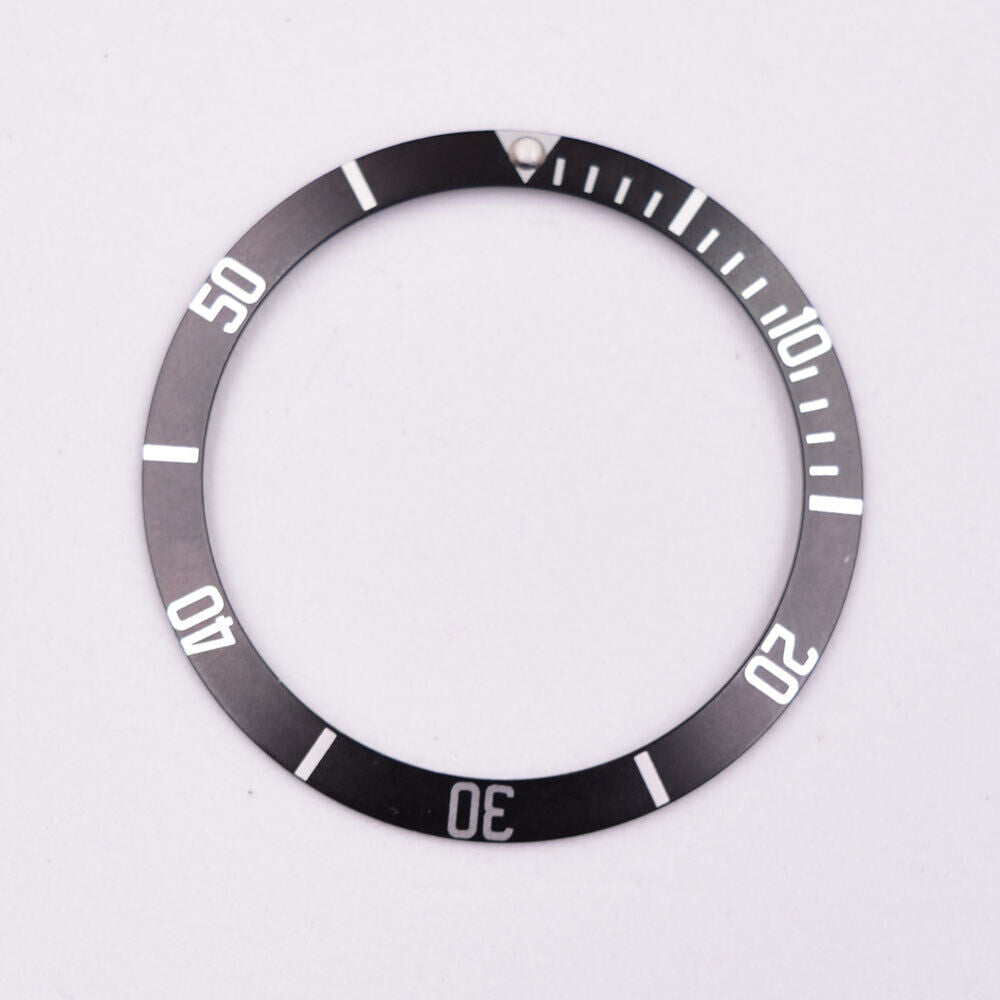 Black 39.5mm Aluminium Watch Bezel Insert Fit for Automatic SUB/GMT Watch