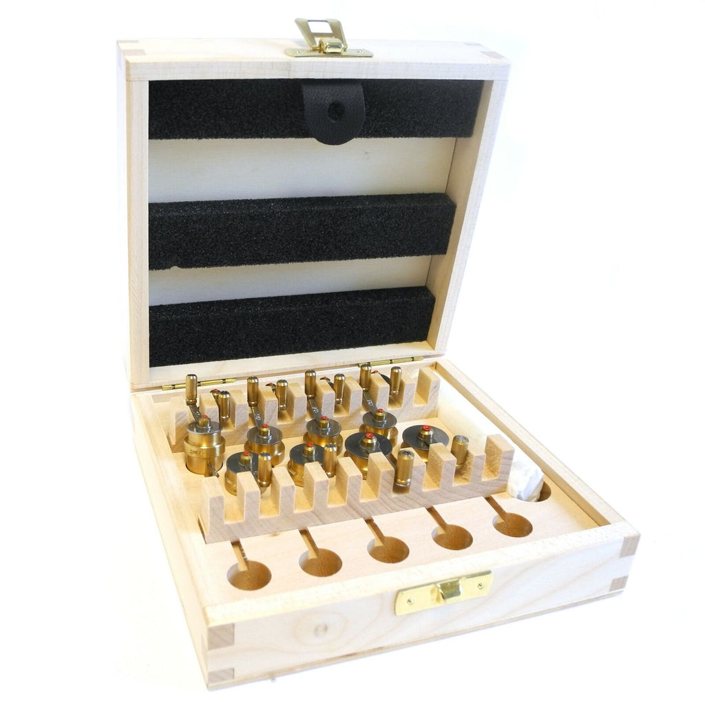 Bergeon 2795-ETA Assortment of 12 Watch Mainspring Winder For ETA Calibres