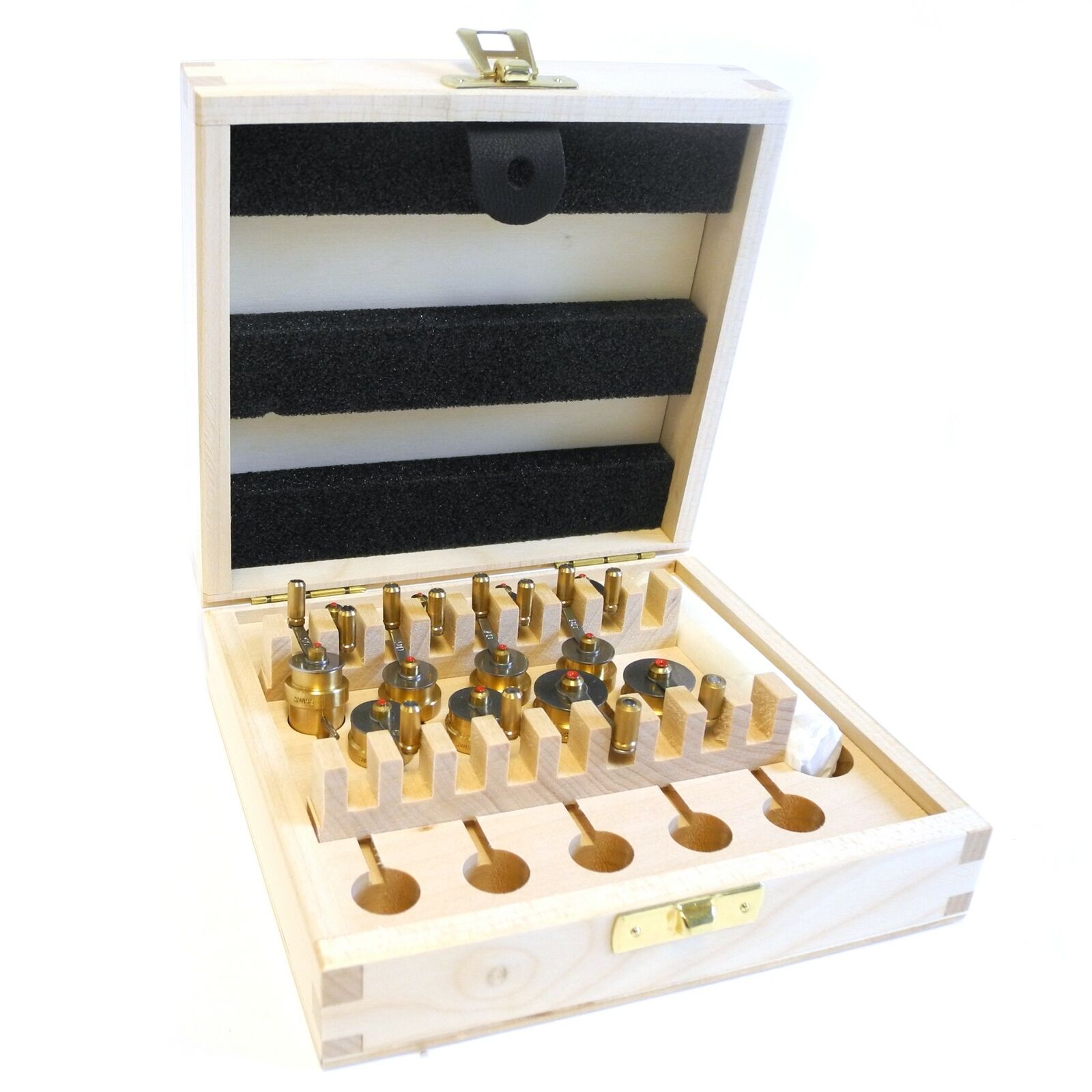 Bergeon 2795-ETA Assortment of 12 Watch Mainspring Winder For ETA Calibres