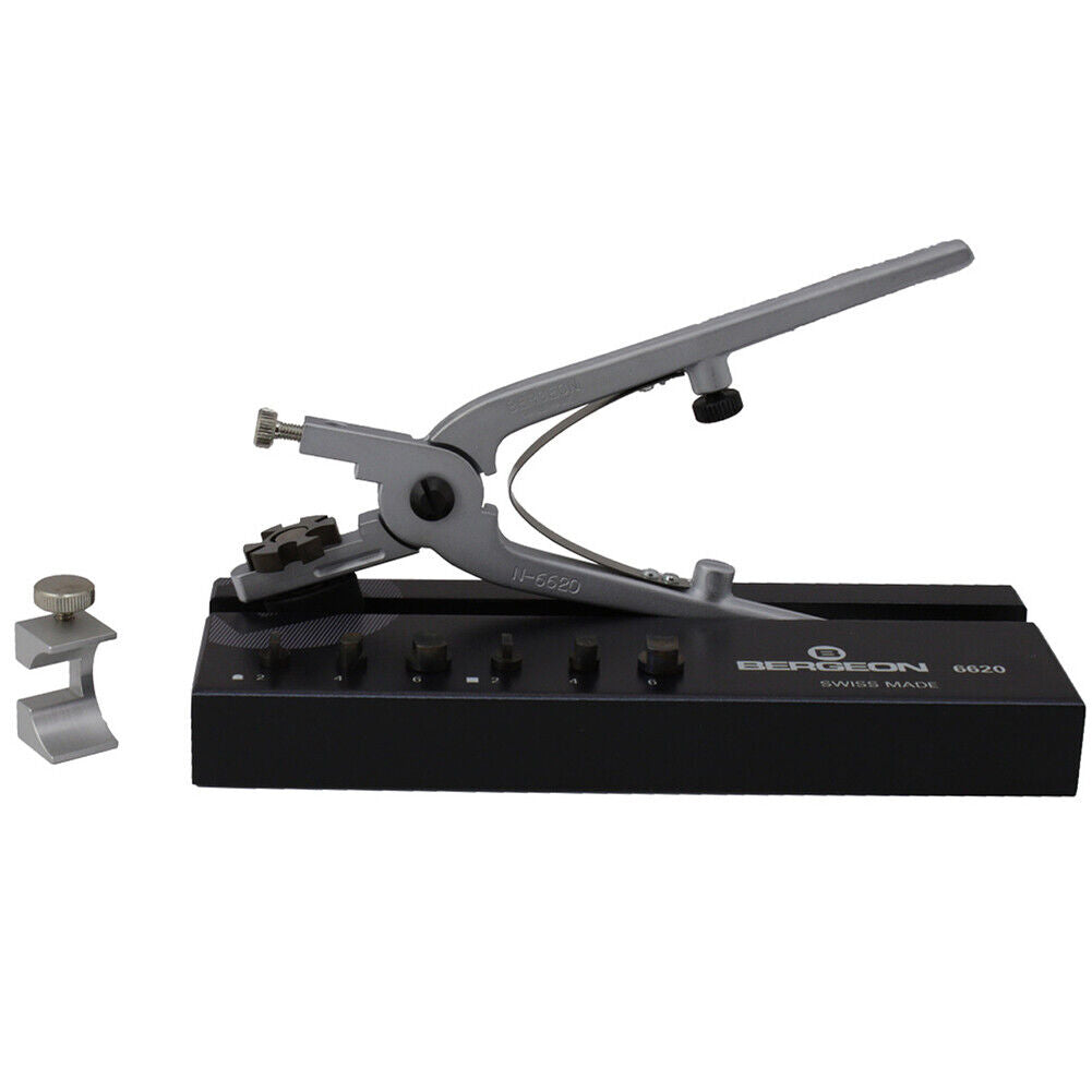 Bergeon 6620 Watch Band Notching Pliers Set