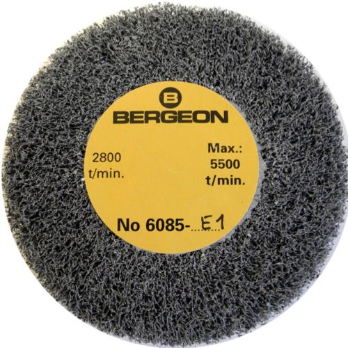 Bergeon 6085-E1 Medium Abrasive Satin Metal Finishing Wheel Watches for