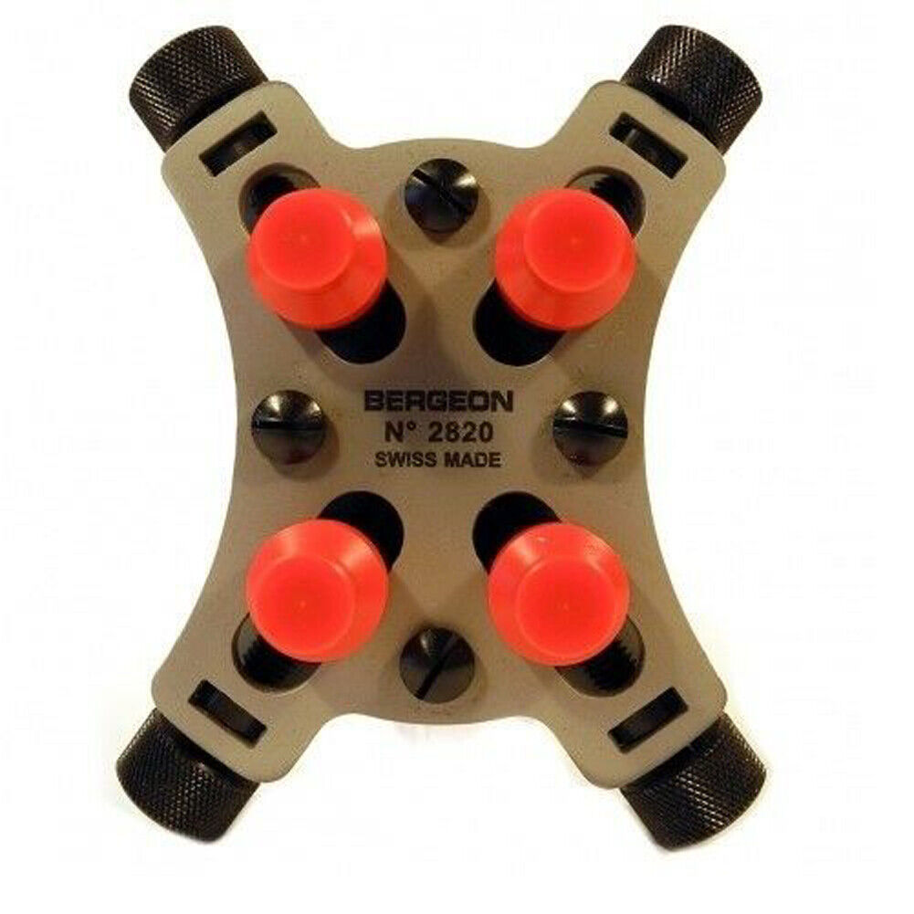 Bergeon 2820 Universal Vice 44mm for Waterproof Watches Capacity