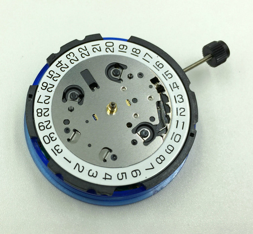 ETA G10.962 Watch Quartz Movement  Chronograph 3 Eyes Date 4