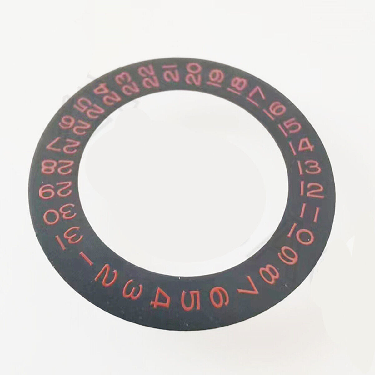Red Font Date Wheel Overlay for ETA2824 2836 Miyota 8215/8200 Movement Date@3