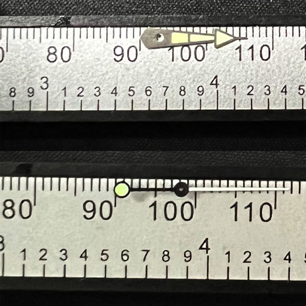 Golden Trim C3 Super Lume Watch Hands for Diving SKX/SBBN NH35 NH36 Movement#1