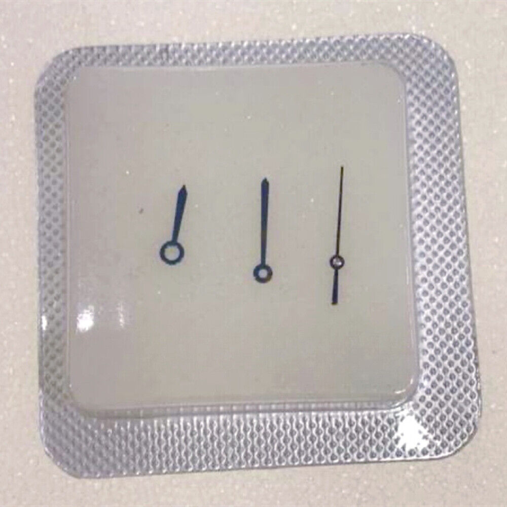 5.7X8X8mm Blue Polished No Lume Watch Hands for ETA2671 Movement Watch Part