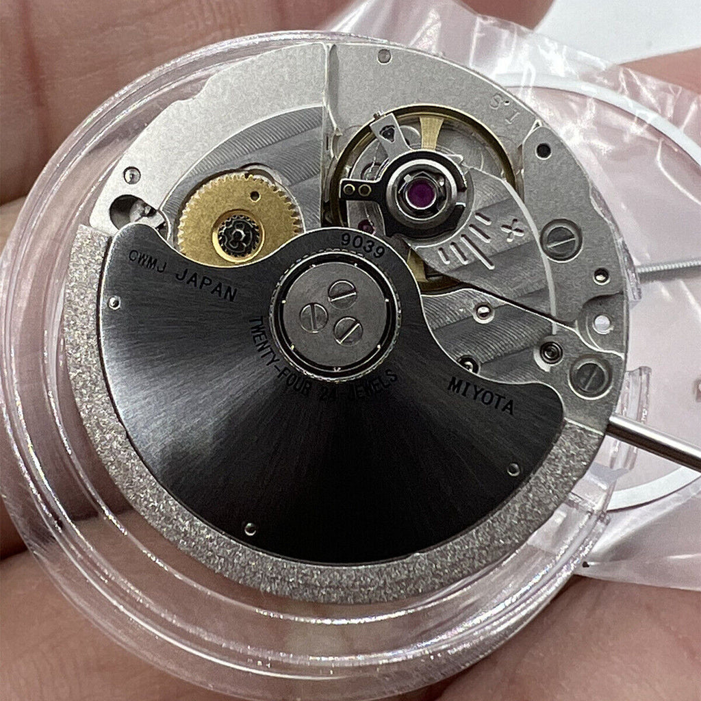 Miyota/Citizen 9039 Japan Automatic Mechanical Movement 3 Hands With No Calendar