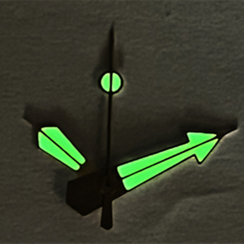 Golden Trim C3 Super Green Lume Watch Hands for SKX/SBBN NH36 NH35 Movement