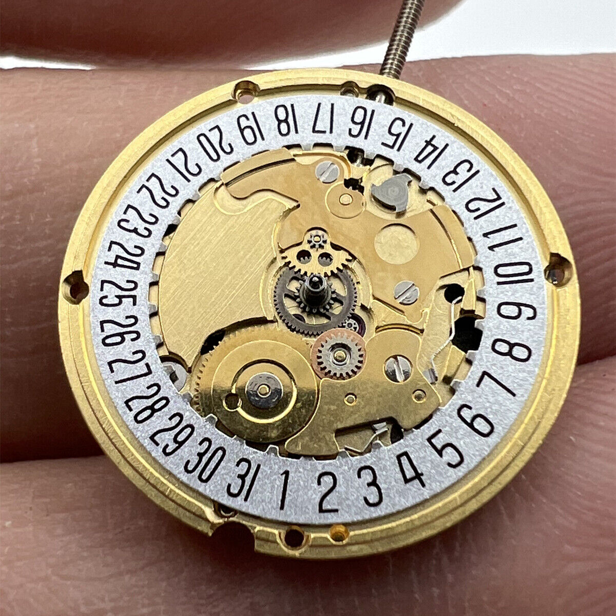 ETA 256.111 Quartz Movement V8 Replacement of ETA 256.141 White Dial 3 Hands
