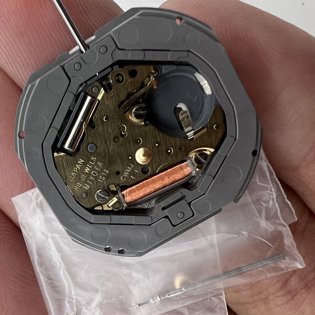 Miyota 1S13 Japan Quartz Movement Date at 3