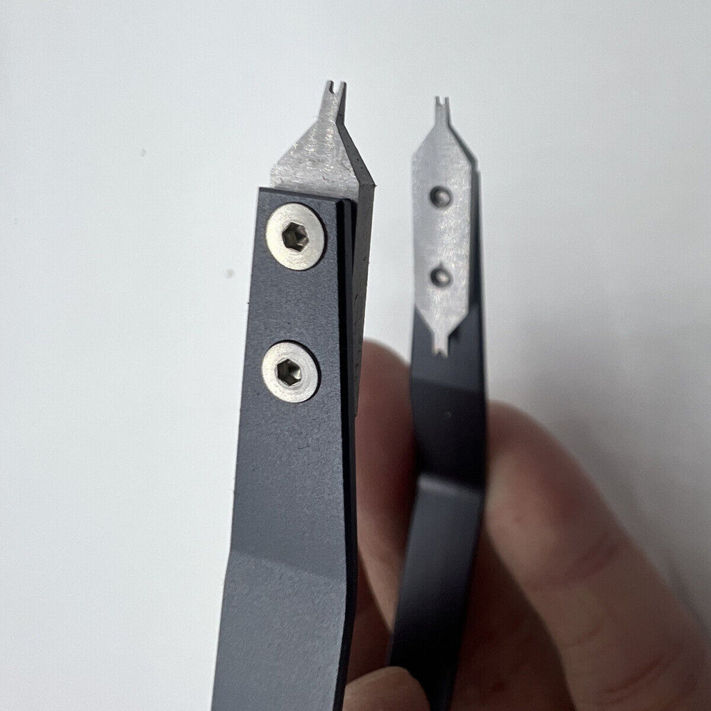 Stainless Steel 7825 V Type Watch Spring Bar Tweezers for Watch Repair