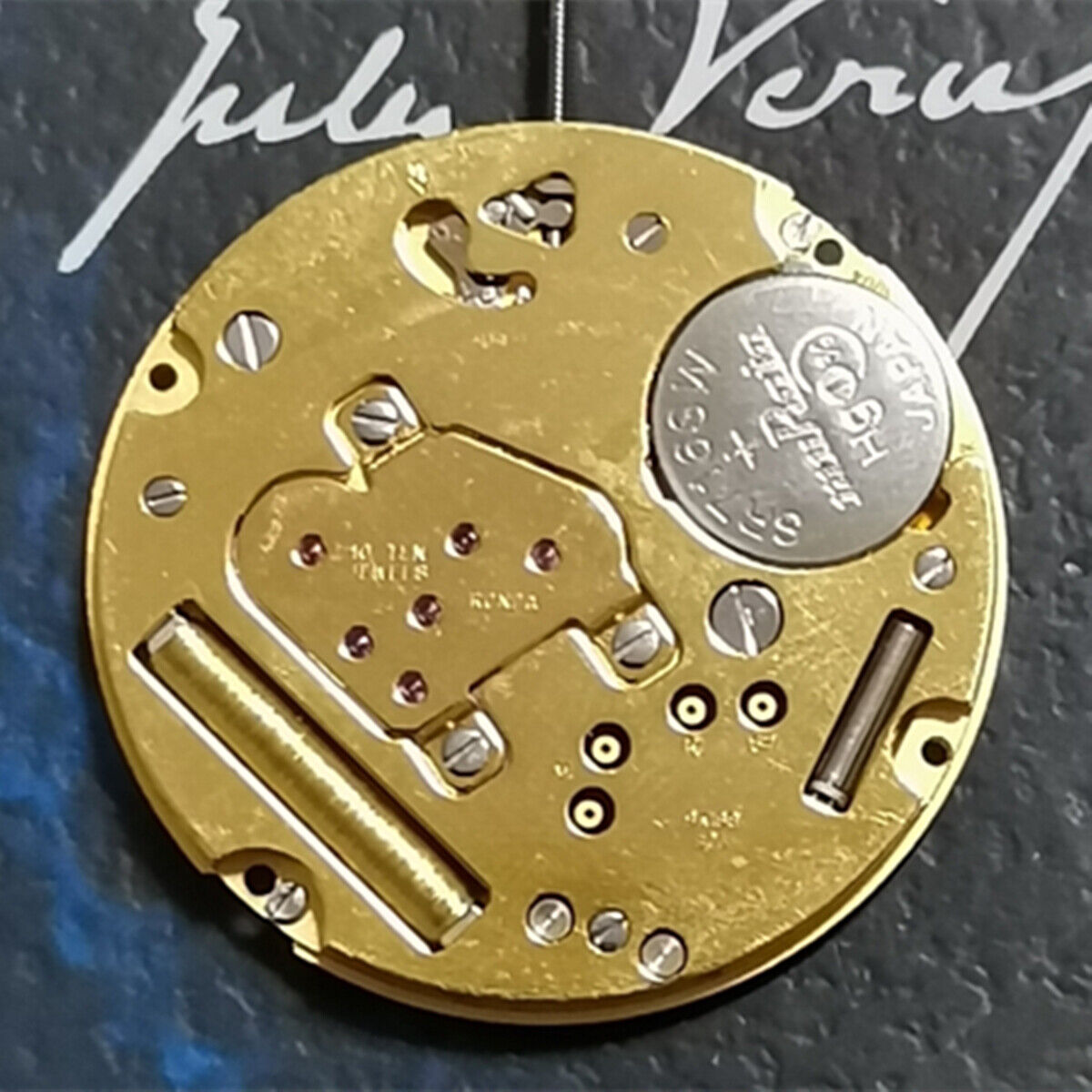Ronda 1004 Golden Watch Quartz Movement Swiss Made Movement 2 Hands Watch Part