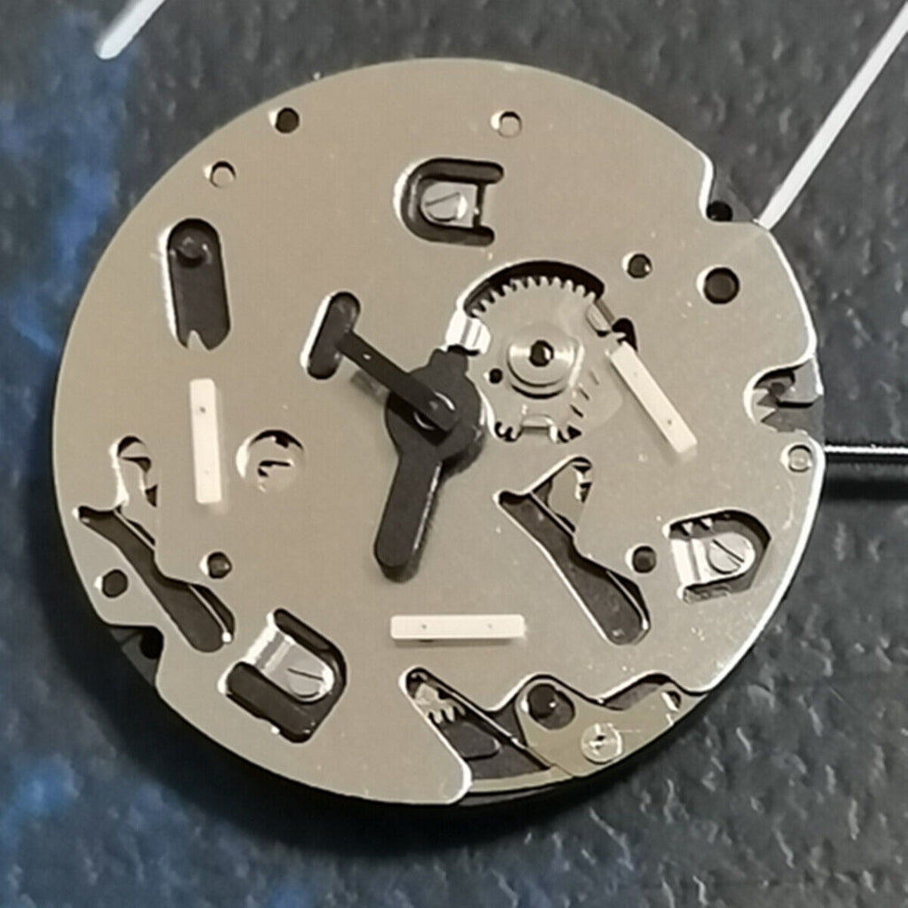 Watchmakers ISA 9238 Quartz Movement Silver Watches Repair Parts Replacement