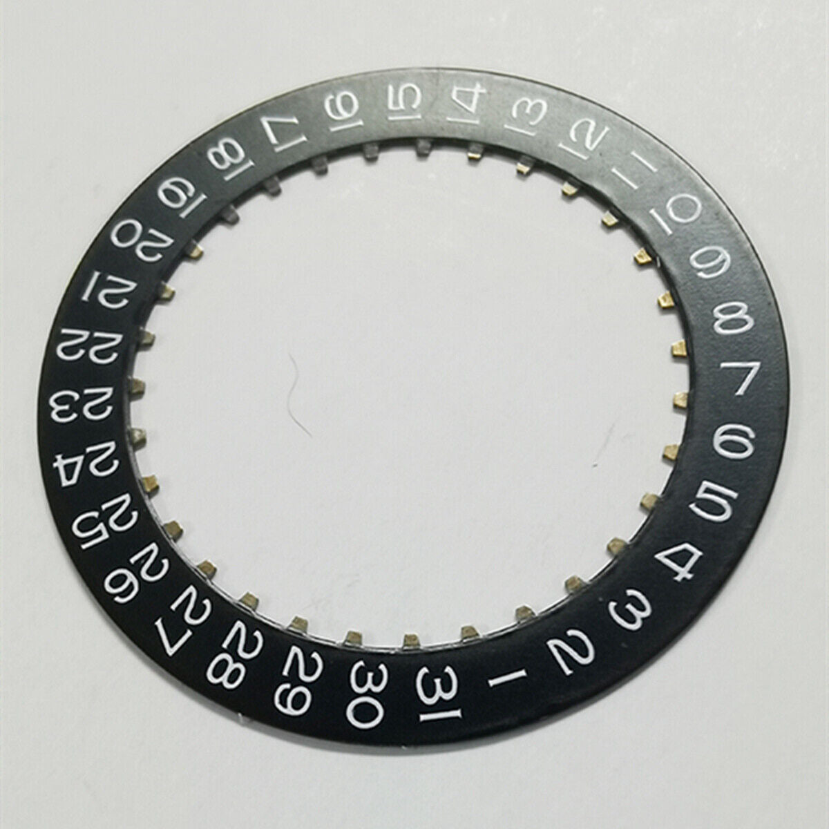 Brand New Black Date Wheel Overlay Generic for ETA2824 Movement Date At 3
