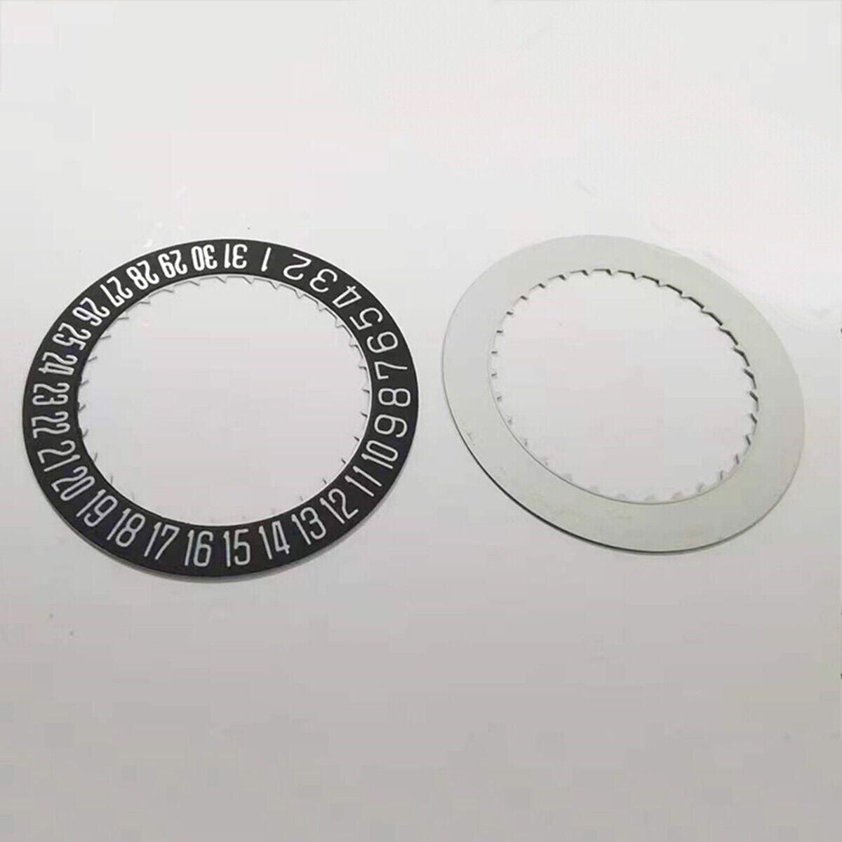 Brand New Black Date Wheel Overlay Generic for 9015 Movement Date At 6