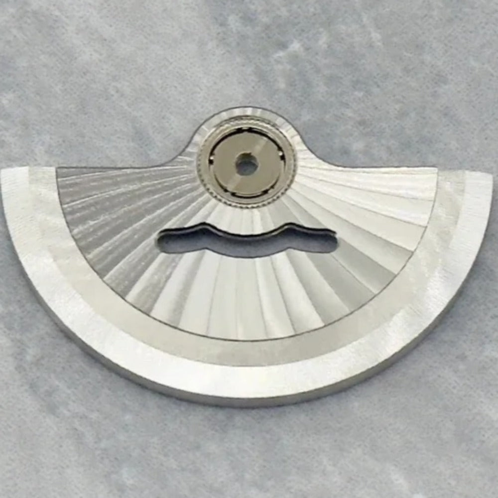 Silver Radioactive Stripe with Middle Hollow Oscillating Weight for NH35 NH36