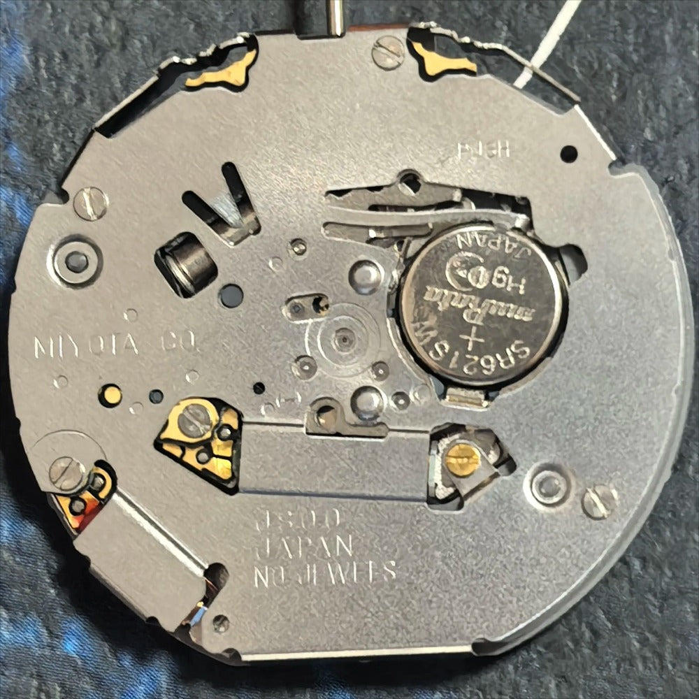 Japan Made Miyota JD00 Quartz Movement 6 Hands Watch Part No Calendar