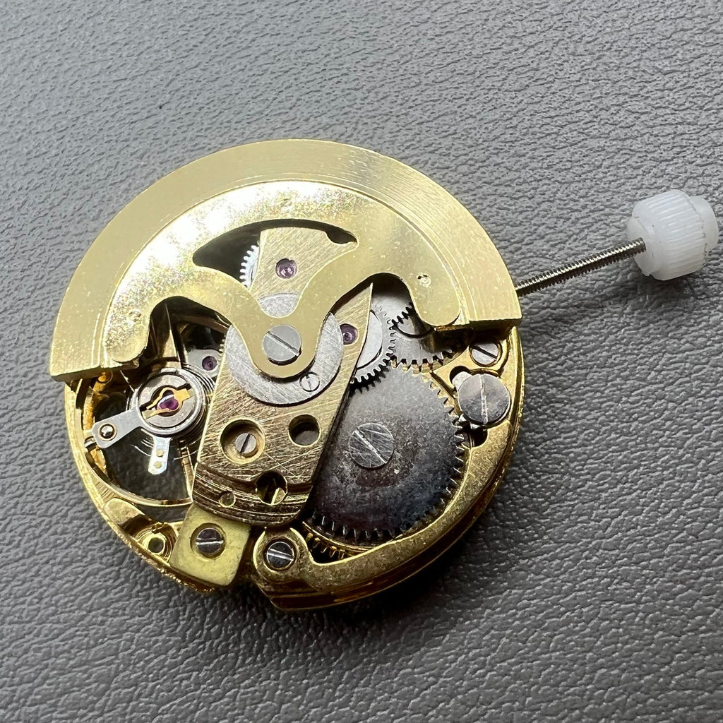 26.5mm Diameter 7120 Golden Hollow Carved Mechanical Automatic Movement