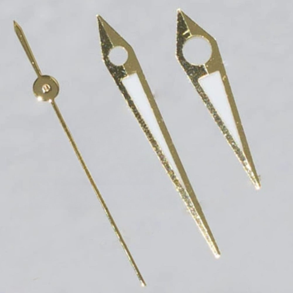 15.8x14.3x10.4mm Golden Trim Green Lume Hands for Japan Made 8200 8205 #8290