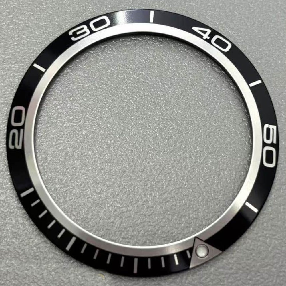 41mm Black  Aluminium Alloy Watch Bezel Insert for Omega Seamaster 600