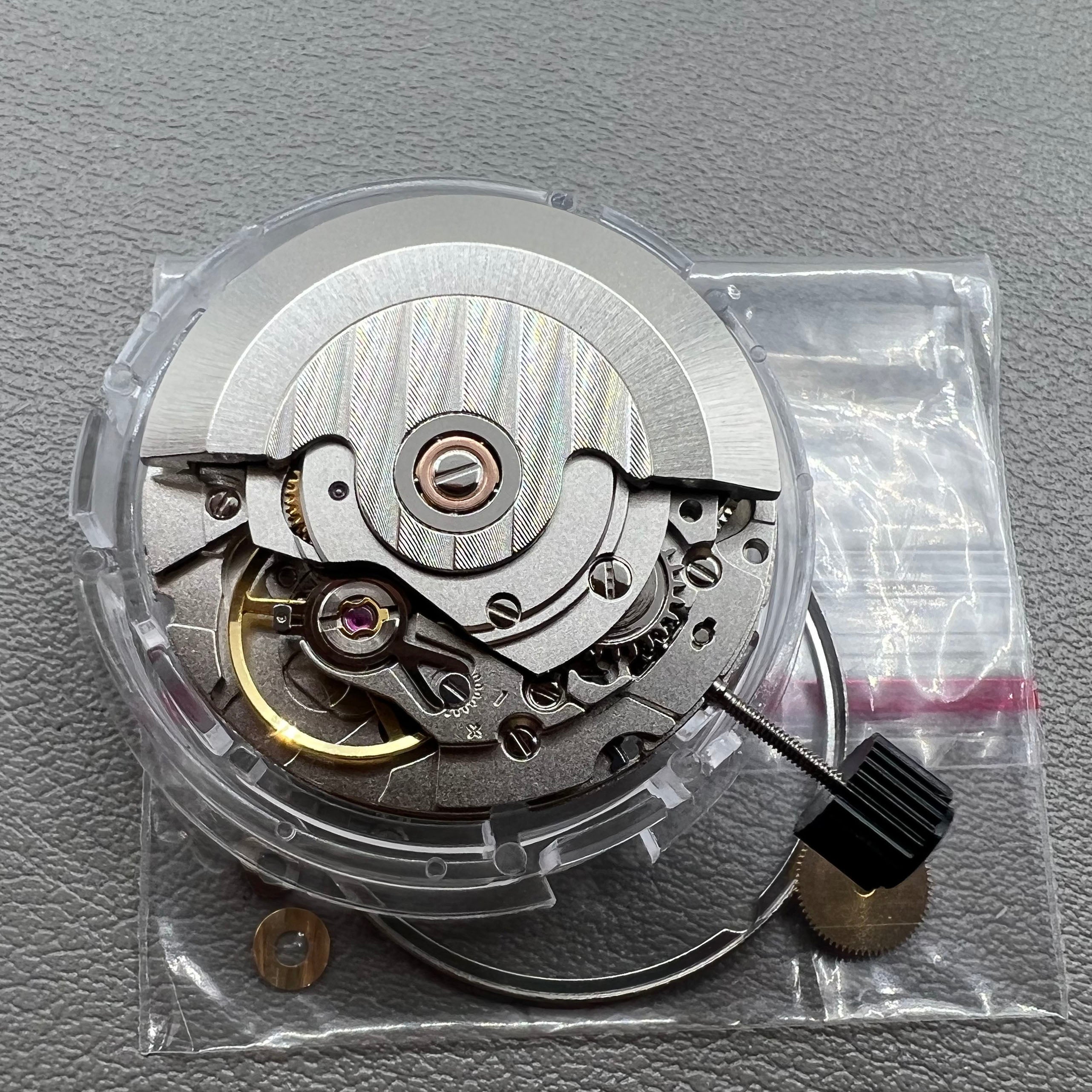 Seagull ST2130 Automatic Movement Silver Plated Clone for ETA 2824-2 Replacement