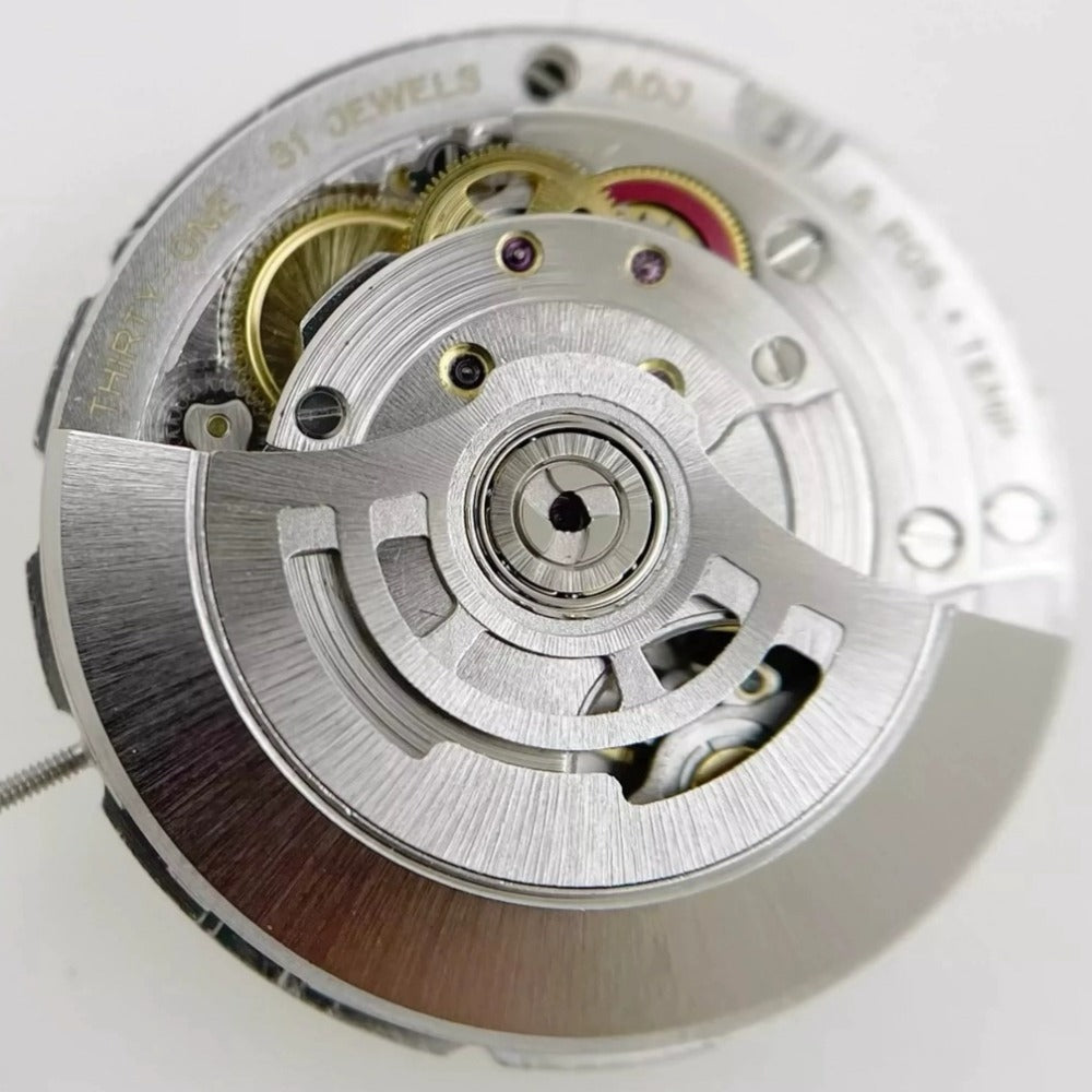 Replacement Shanghai 3285 Automatic Mechanical Movement 4 Hands GMT Greenwich