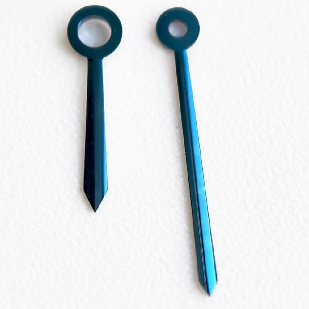6.5x10mm Burnt Steel Blue Watch Hand Set for Blue Balloon Series W69011Z4690