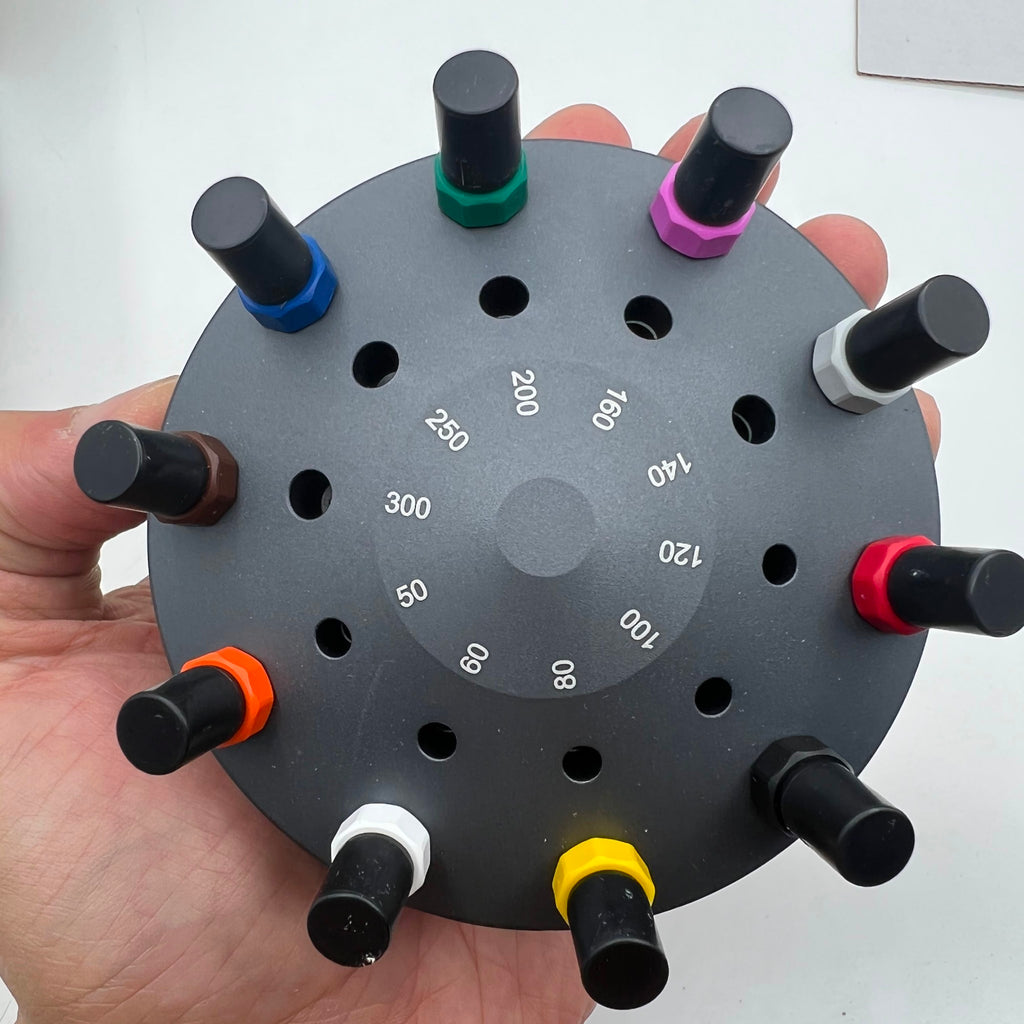 Bergeon 30081-S10 10 Ergonomic Watchmakers Screwdrivers Set With Rotating Stand