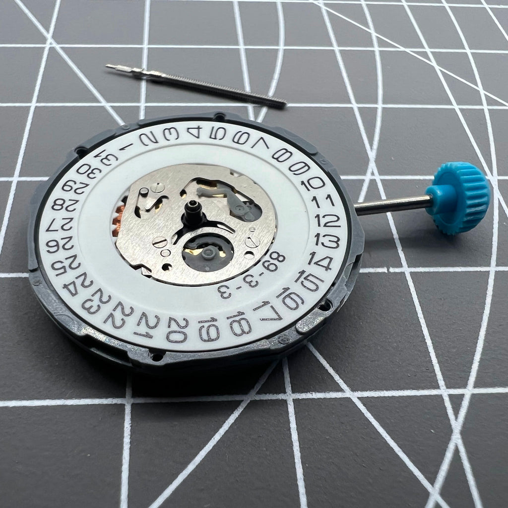 Japan Made Miyota 6M12 Date At 3 Quartz Movement 3 Hands Japan Movement