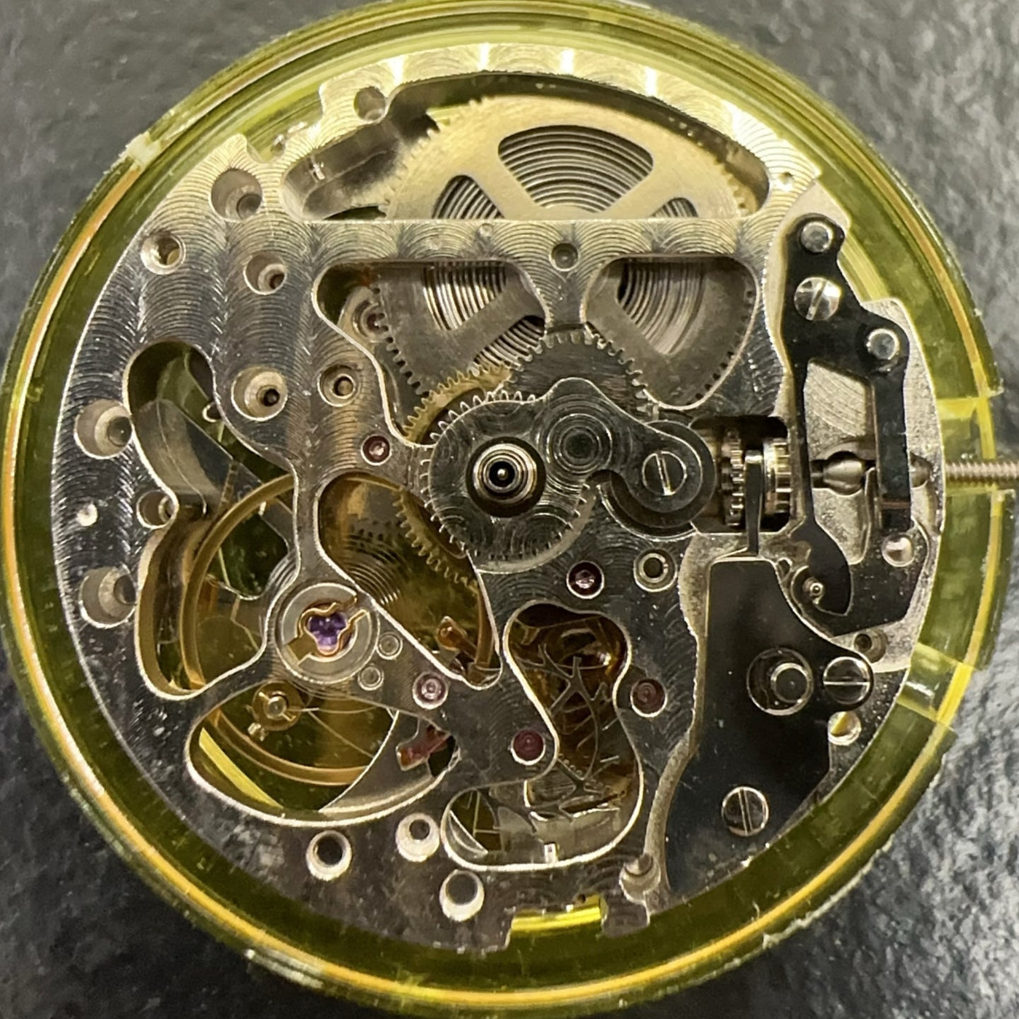 Mingzhu 7120 Automatic Mechanical Movement No Calendar 3 Hands Hollow Watch Part