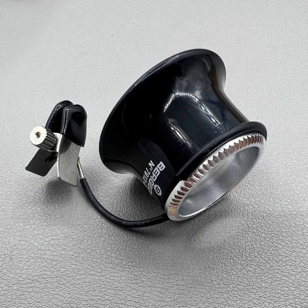 Swiss Bergeon 7913 4x Eyeglass With Clip For Glasses